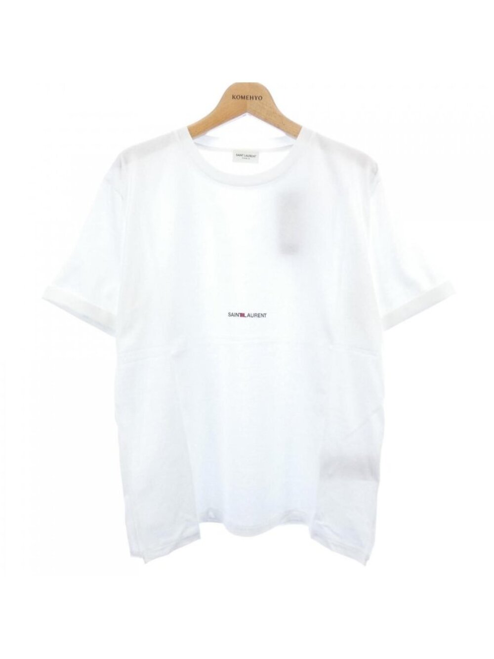 Saint Laurent T-Shirt White Translucency